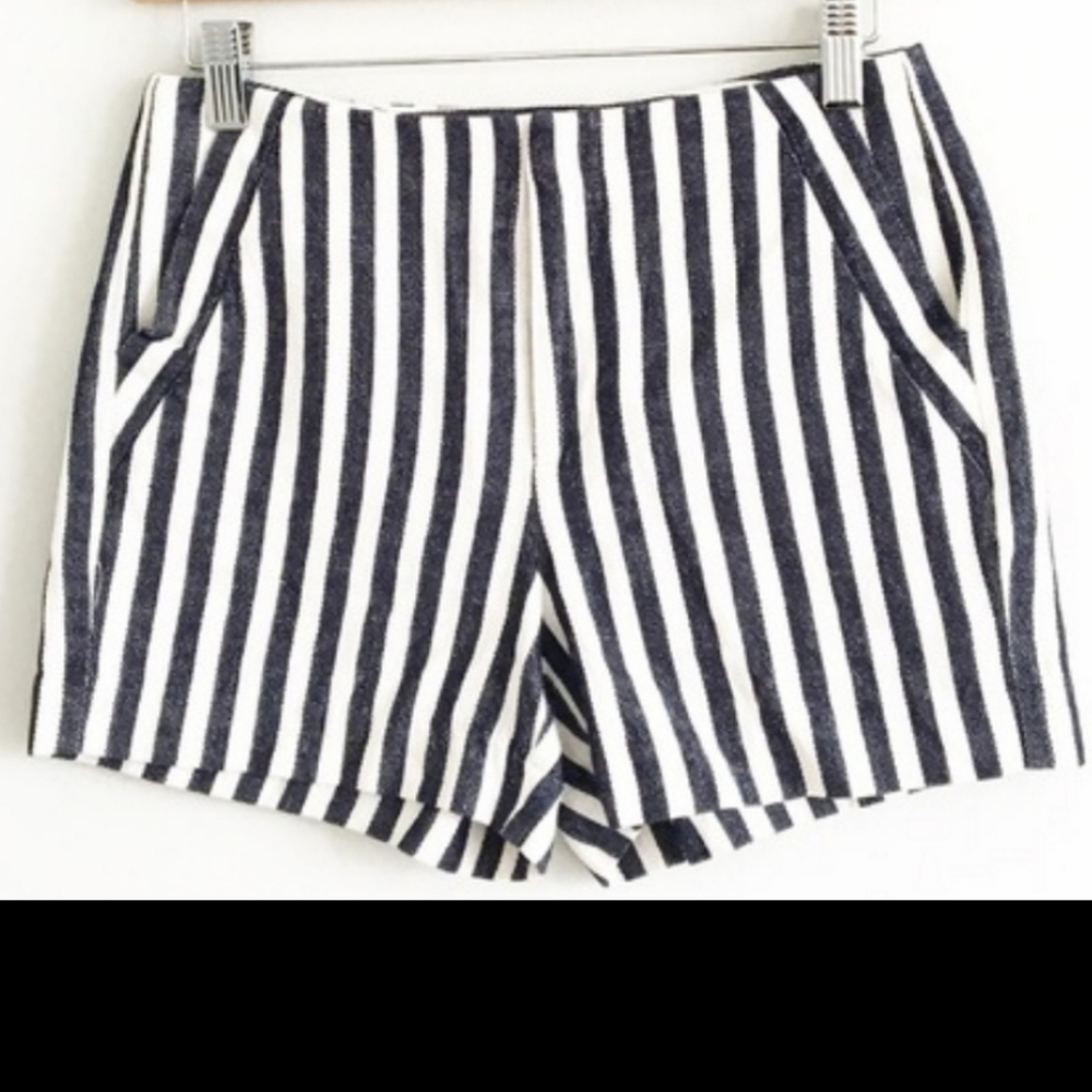 Banana Republic Navy Stripe  Shorts
